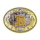 thumbnail image 1 of Cinturón Hebilla Arabesque Patrón Rodeo Occidental Vaquero Soledad Aleación de Zinc, 1 of 4