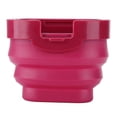 thumbnail image 2 of Foldable Bucket Red 3 In 1 Portable Collapsible Brush Washer for Watercolor Pens Oil Paint Brushes Gouache Washing, 2 of 5