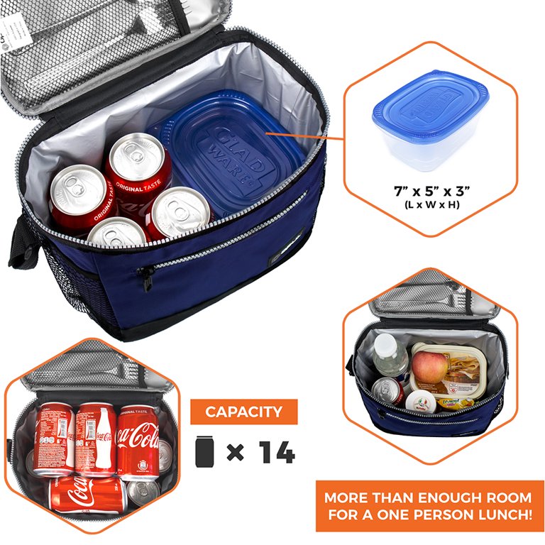 Lunch Box For Men Adults Insulated Lunch Box Tote With Shoulder Strap Lunch  Bag Lunch Tote Bag Insulated Lunch Box Bag For School Work For Picnic  Travel Outdoors For Women Men