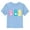 Light Blue, variant on Toddler's Care Bears Trio Friends  Graphic Tee Light Blue 4T
