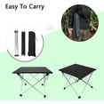 thumbnail image 5 of Portable folding table aluminum camping table with carrying bag, maximum load 30 kg for camping picnic, beach, garden barbecue, 5 of 8
