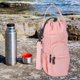 thumbnail image 1 of Soporte para botella de agua para bicicleta, portavasos para bebidas, anticolisión, bolsa de almacenamiento para botellas de agua, bolsa para portavas Rosa DYNWAVEMX Sostenedor de botella, 1 of 6