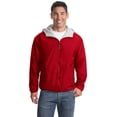 thumbnail image 1 of Port Authority JP56 Men's Team Jacket - Red/Light Oxford - 6X-Large, 1 of 2