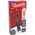 thumbnail image 4 of S-Gel Retractable Gel Pen Medium 0.7 mm, Purple Ink, Purple Barrel, Dozen, 4 of 4