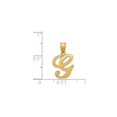 thumbnail image 4 of 14k Yellow Gold Script Initial G Pendant for Women, Polished Cursive Letter Necklace, Dainty Monogram Jewelry for Everyday Wear or Special Occasions, 4 of 6