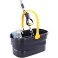 thumbnail image 3 of Eyliden Collapsible Plastic Bucket 10L (2.6Gallon) for Sponge,Flat, Cotton Mop Cleaning Washing, Black, 3 of 7