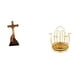 thumbnail image 1 of Estatua de María, figura católica, figura de Jesús, soporte para tazas de resina y hierro, ideal para decoración del hogar, la of, 1 of 8