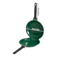 thumbnail image 3 of Space Saving Breakfast Pan For Efficient Meal Preparation And Easy Cleaning Double-Sided Frying Pan Green, 3 of 4