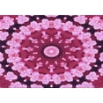 thumbnail image 1 of Ahgly Company Indoor Rectangle Patterned Violet Purple Area Rugs, 7' x 9', 1 of 6