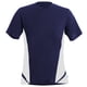 thumbnail image 1 of Gamegear® Cooltex - Camiseta transpirable de manga corta con cuello de pico para hombre (Azul Marino/Blanco), 1 of 2