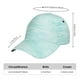 thumbnail image 2 of Fotbe Blue Bright Gorro Clásico de Béisbol, Gorra Ajustable con Broche Snapback, Gorro de Exterior de Algodón Suave, 2 of 6