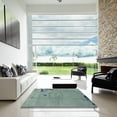 thumbnail image 7 of Ahgly Company Machine Washable Indoor Rectangle Abstract Dark Sea Green Area Rugs, 5' x 7', 7 of 7