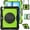 Black&Green, variant on Junayo for iPad Air 13 inch Case 2024 M2 Heavy Duty Shockproof Protective Case with Screen Protector Stand and Hand Strap Shoulder Strap