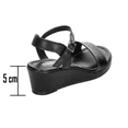 thumbnail image 3 of Sandalias Moleca Negro para Mujer [MLE51] negro 23, 3 of 10
