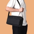 thumbnail image 1 of Estuche de transporte duro para altavoz portátil perfke Bolsa de almacenamiento antiarañazos 32x18cm con cremallera, 1 of 9
