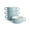 Pale Blue, variant on Kook Soup Crocks with Handles, 18 oz, Set of 4, Pale Blue