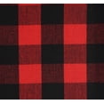 thumbnail image 3 of Urban Villa Buffalo Checks Kitchen Towels Set of 6 - Red/Black - 20x30 Inches - 100% Cotton Absorbent - Ultra Soft - Mitered Corners, 3 of 8