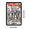 thumbnail image 2 of Piastra metallica vintage in ferro The Clash Band, dipinto rettangolare, decorazione da parete, 20 x 30 cm, 2 of 9
