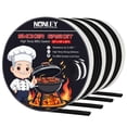 thumbnail image 1 of Junta de Ahumador Nonley Negra XXL Autoadhesiva de Alta Temperatura para Barbacoa, 1 of 7