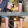 thumbnail image 7 of Modern 30oz Handheld Travel Tumbler with Handle – Double Wall Stainless Steel Insulated Cup, Flip Straw Lid, Leak-Proof & BPA-Free for Hot and Cold Drinks – Durable Coffee & Juice Mug White, 7 of 7