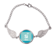 thumbnail image 1 of Si el silicio elemento químico ciencia Pulsera pulsera pulsera alas de ángel pulsera, 1 of 3