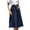 A-B322, variant on Women's High-Waisted Button-Down Pocketed Skirt Casual Vintage Everyday Flowy A-Line Midi Skirt