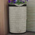 thumbnail image 4 of Good Ideas IMP-D50-DR-RED 50 gal Impressions Downton Rain Saver Darkened Ribs, Red Brick, 4 of 5