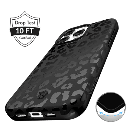 Velvet Caviar - Magsafe Case for Apple iPhone 16 Pro Max - Black Leopard