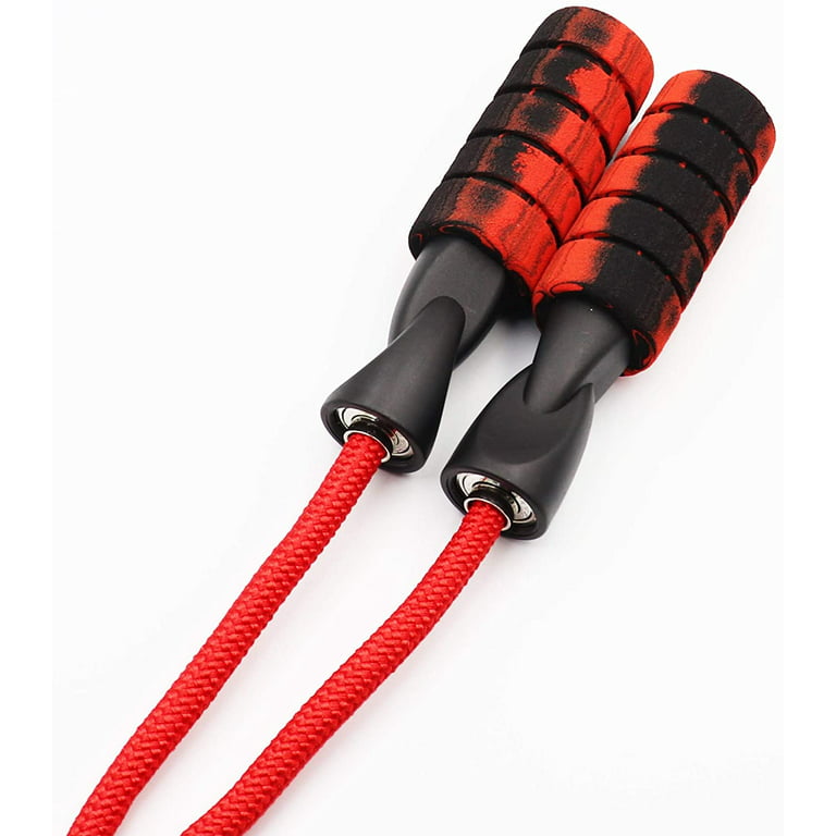 Jump Rope Workout, Thicken Cotton Weighted Jump Rope with Double