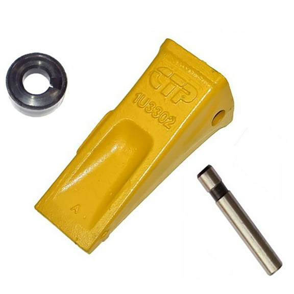 RAParts 1U3302 J300 Bucket Tooth 9J2308 Pin 8E6259 Retainer Kit Fits CAT E180 E215