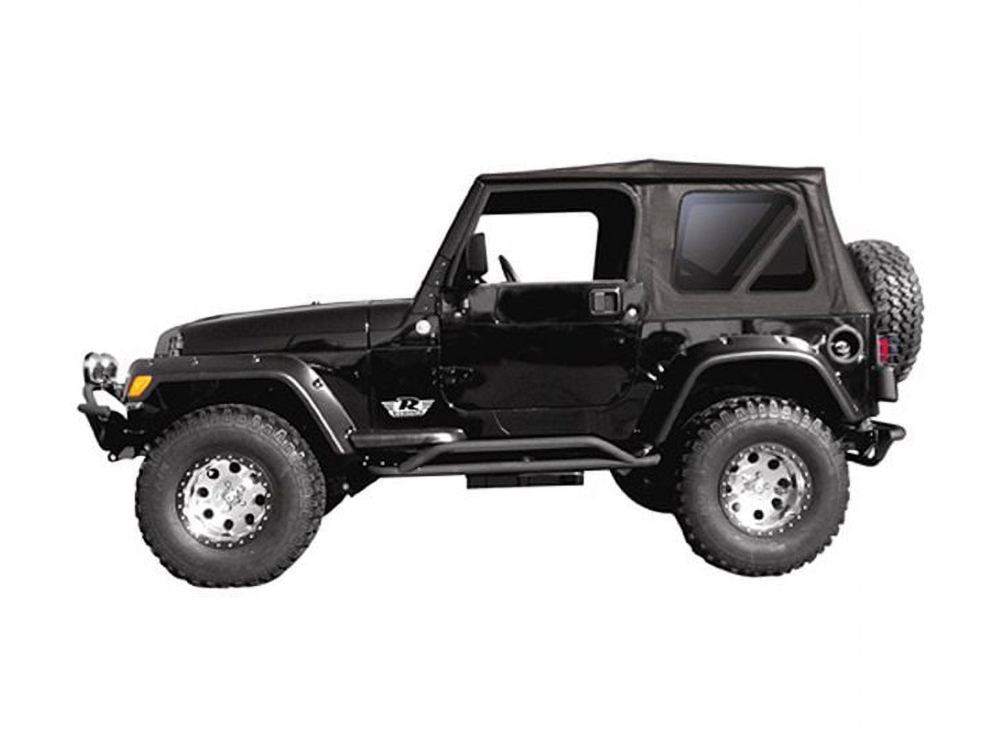 YJ MasterTop Complete Soft Top Kit with Upper Doors for 88-95