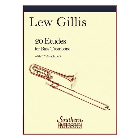20 Etudes for Bass Trombone: Bass Trombone, (Paperback)