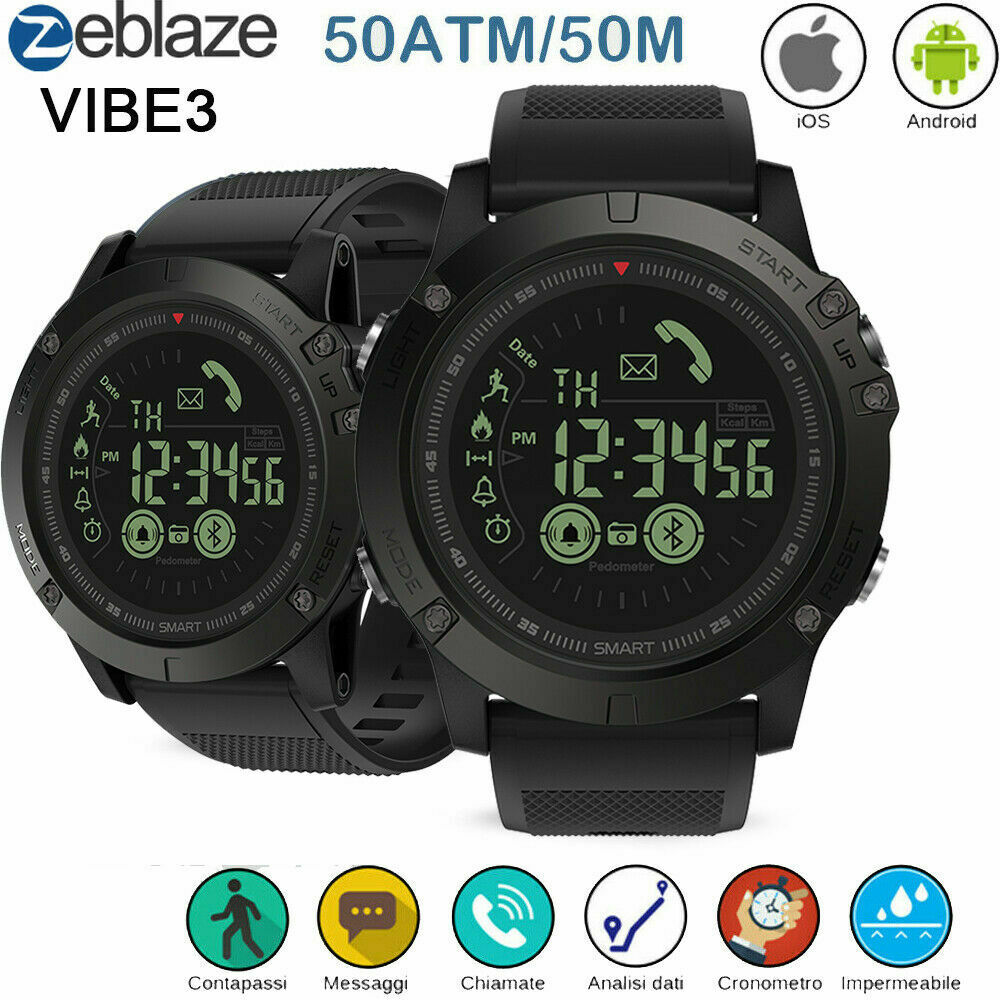 zeblaze vibe 3 ecg smart watch