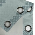 thumbnail image 4 of Ambesonne Morrocan Grommet Curtain, Style Eastern, 50" x 84", Pale Turquoise, 4 of 6