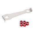 thumbnail image 3 of CHAINRING BOLTS CORROSION RESISTANCE ANODIC OXIDATION FINE WORKMANSHIP BRIGHT COLOR NUT HIGH HARDNESS FOR BICYCLE ACCESSORIES, 3 of 7