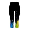 thumbnail image 6 of Ociviesr Leggings For Womens Summer Casual Sports Yoga Pants Tight Cropped Pants Hot Leg Warmers for Women 80s plus Size Tops for Women 3x, 6 of 6