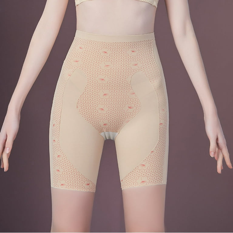 Lovskoo Slip Shorts for Women Under Dress Shapewear Tummy Control Butt  Lifter High Waist Seamless Waist Trainer Stomach Body Shaper Thigh Slimming  Girdles Beige 