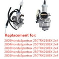 thumbnail image 2 of LABLT Carburetor Carb Replacement for 01-05 Honda Sportrax 250 TRX250EX 2x4 TRX250EX AR1248CA136RA, 2 of 5