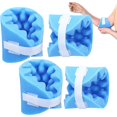 thumbnail image 1 of wonima11 4 Pcs Elbow Protectors for Elderly Blue Elbow Pads Adjustable Decubitus Care for Women Men Relieve Pressure Sores, One Size Fits All, 1 of 1
