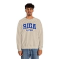 thumbnail image 5 of Riga Latvia Sweatshirt Gifts Crew Neck Shirt Long Sleeve Unisex, 5 of 7