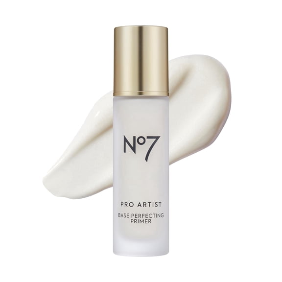 No7 Pro Artist Base Perfecting Makeup Primer - Silky, Illuminating Finish for a Healthy-Looking Glow (1 Fl Oz)