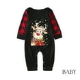 thumbnail image 1 of Pyjama pour Bébé Pyjama de Noël pour Bébé à Rayures Imprimées Combinaison à Manches Longues Vêtements de Famille Pyjamas Pyjamas de Noël Assortis en Liquidation, 1 of 4