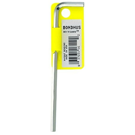 

Bondhus 26103 1/16 Hex L-Wrench w/BriteGuard Finish Pack of 50 3.0