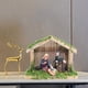 thumbnail image 5 of Nacimiento de Jesucristo Pesebre Resina Artesanía Decoración Regalo religioso 3 personas Zulema Escena de Navidad, 5 of 8