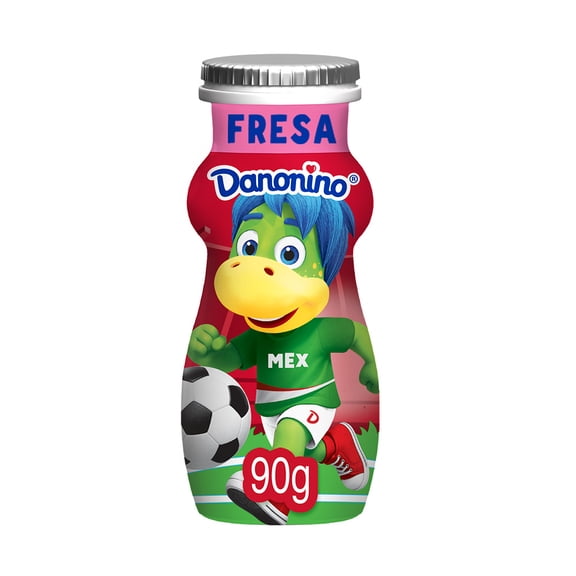 Alimento lácteo bebible Danonino sabor fresa 90 g