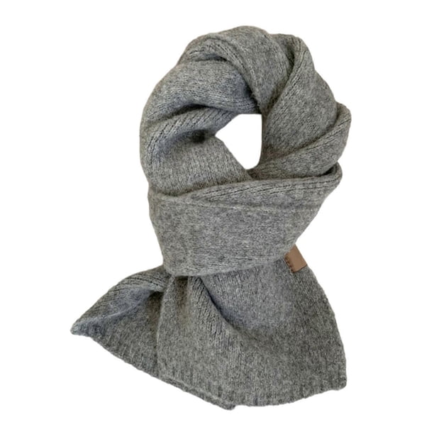 Korean Scarf Lightweight Warm Winter Wear Neck Wrap For Women Men Multicolor