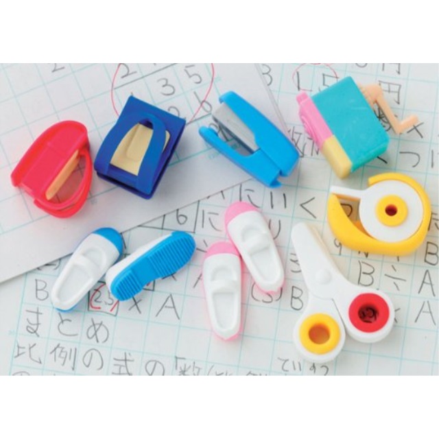 iwako japanese erasers 8pcs /school items
