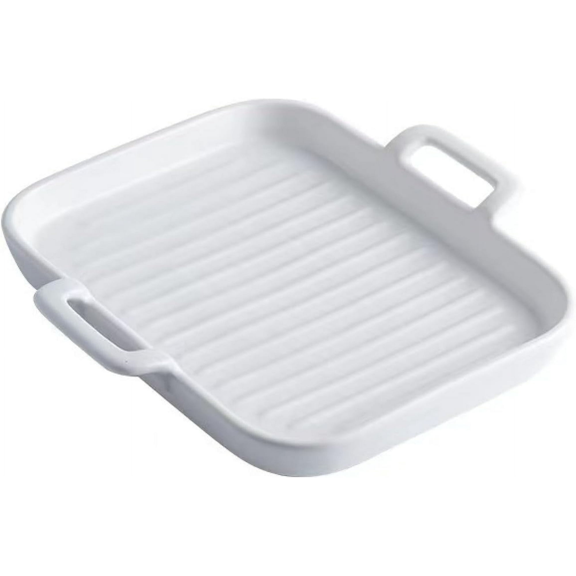 Amphora ceramic baking tray, square oven baking tray, household