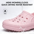 thumbnail image 3 of YHOON Women's Sandals Arch Support Clogs Garden Shoes Lightweight Comfortable Slip-On For Beach Casual Water Shoes Pink Size 6.5 Women/5 Men, 3 of 7