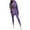 Purple, variant on Women's Plus Size 2 Piece Sweatsuit Outfits Hoodies Long Sleeve Pullover Sweatshirts and Leggings Workout Sets Tracksuit